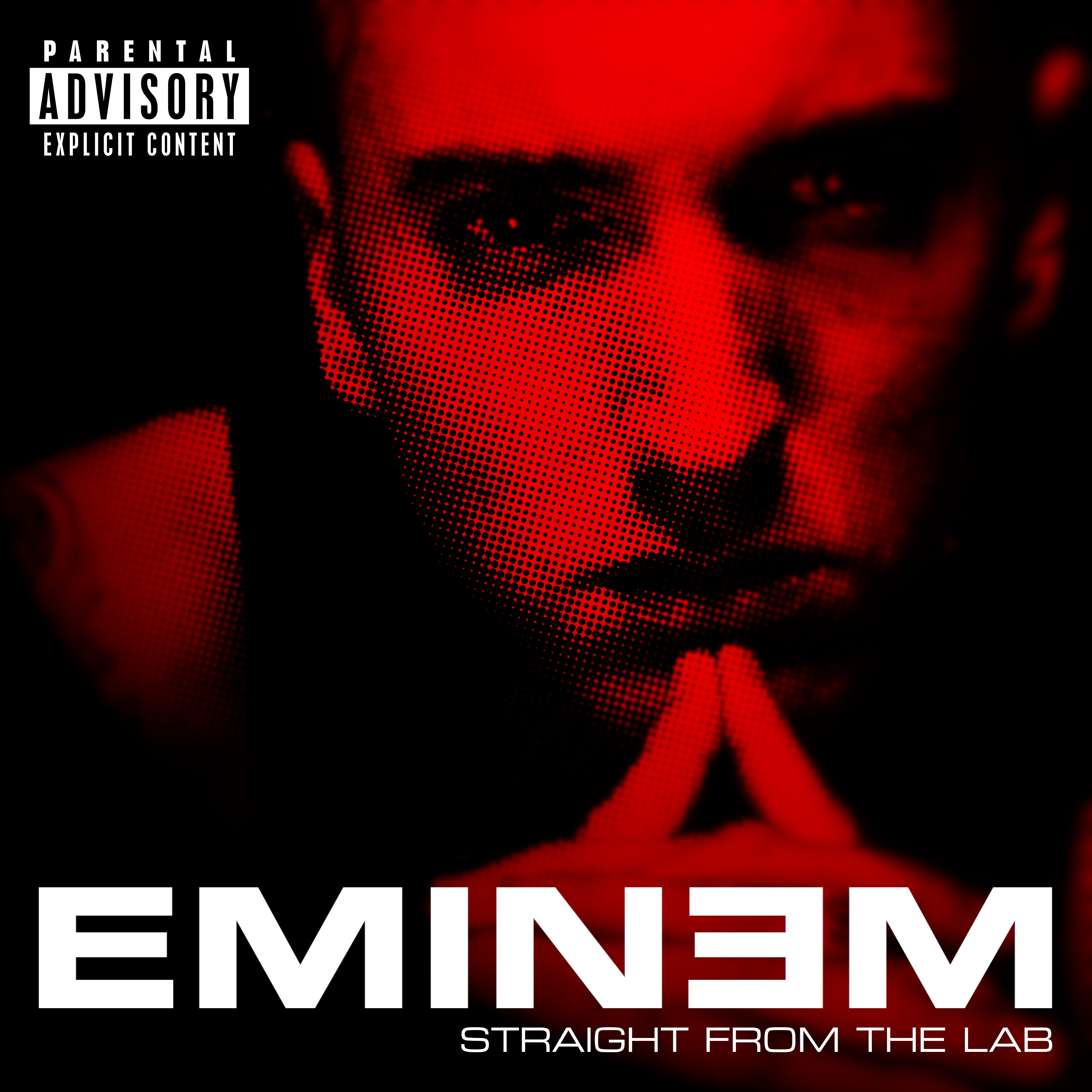 cover for eminem's leaked straight from the lab mixtape