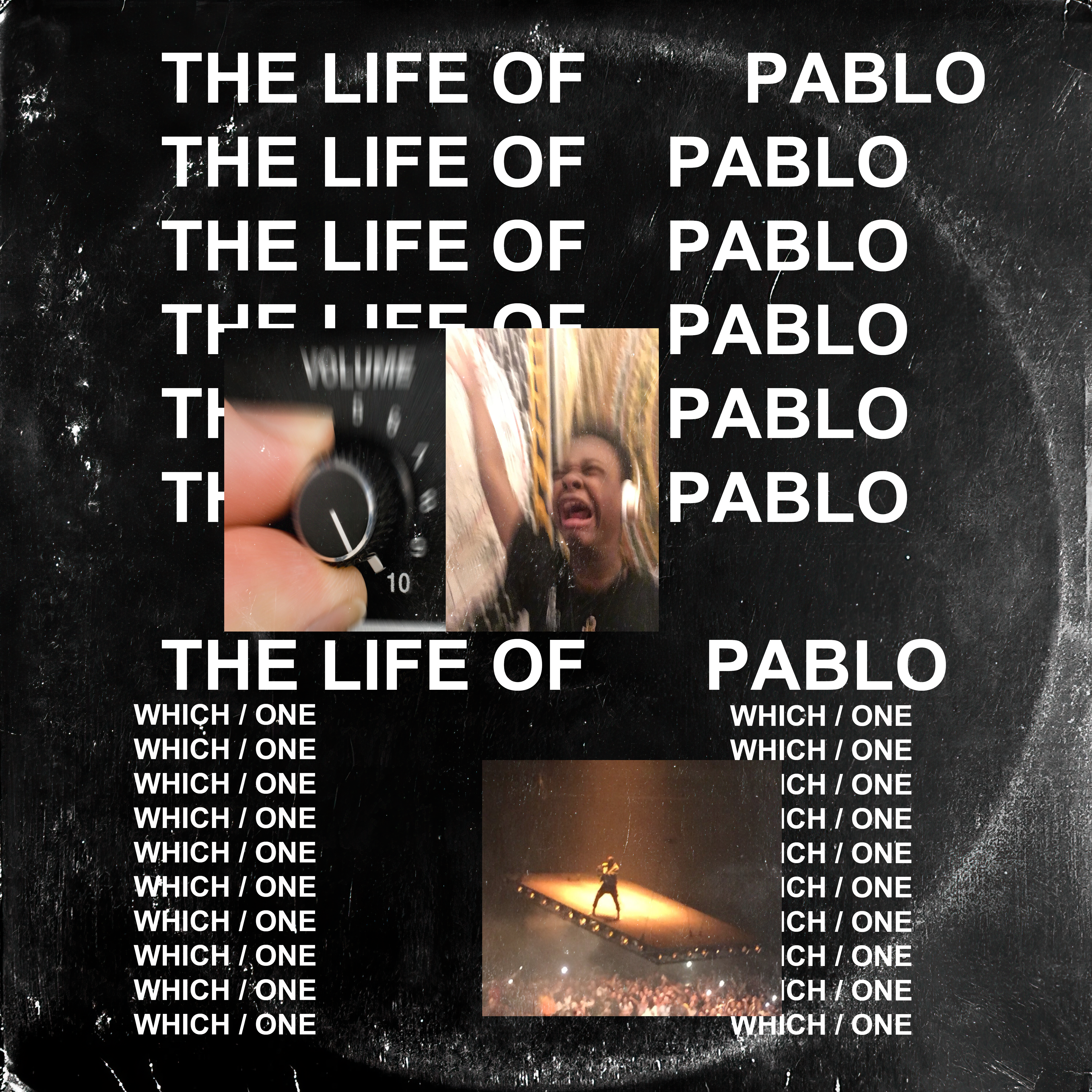 alternate cover for kanye west's the life of pablo
